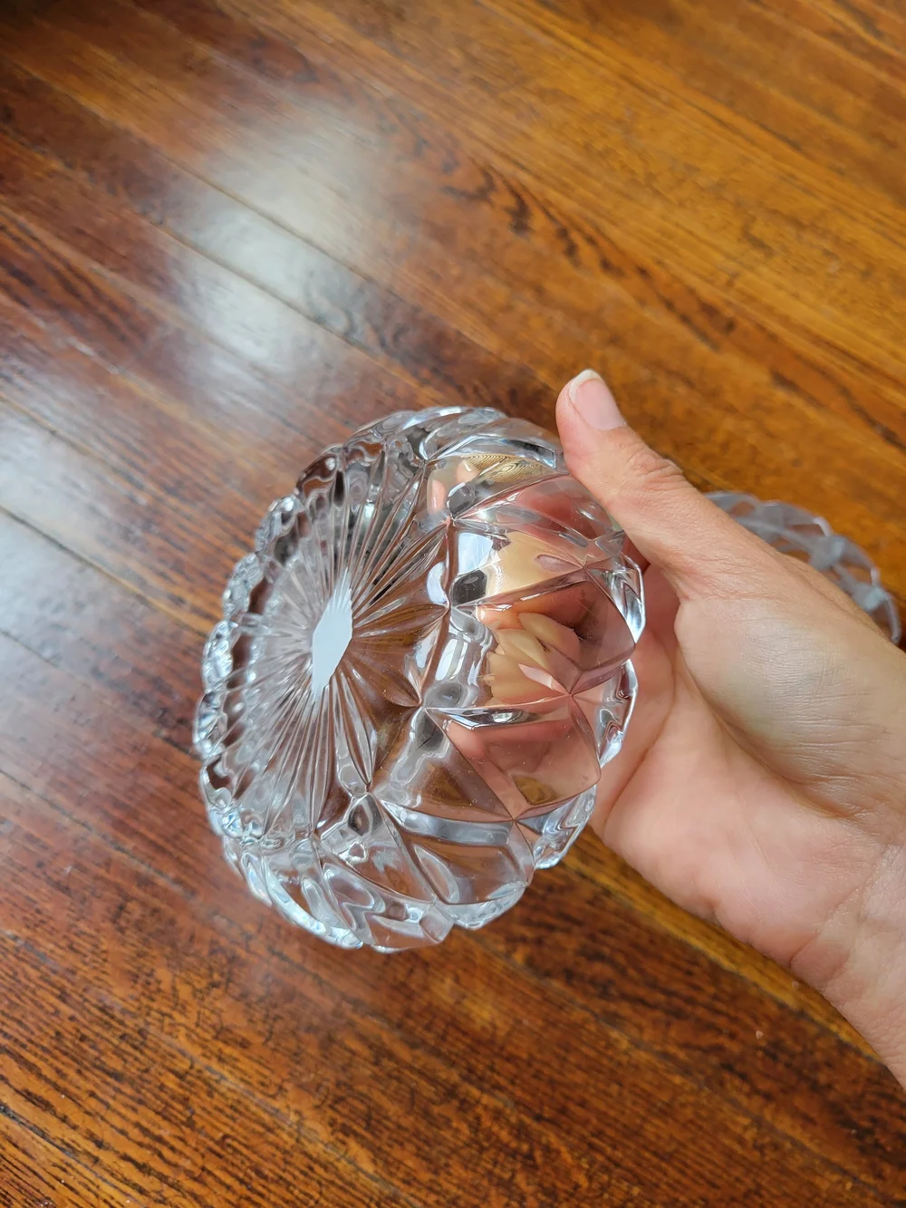 Shannon Crystal Designs of Ireland  Candy Dish - Hershey’s Kiss - 3” Diameter